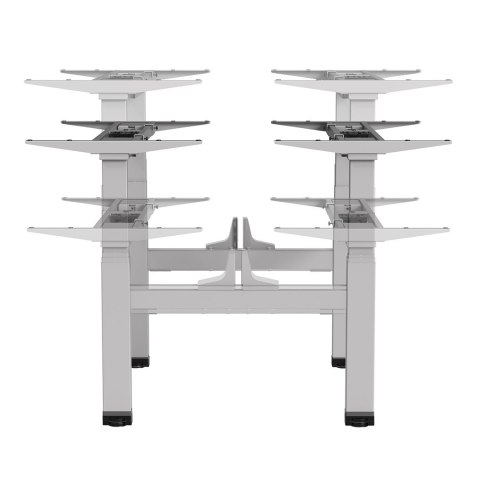 ERGO OFFICE BIURKO ELEKTRYCZNE PODWÓJNE Z REGULACJĄ WYSOKOŚCI ER-404G