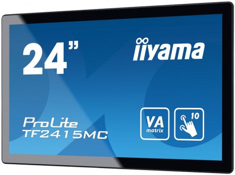 IIYAMA Monitor 24 TF2415MC-B2 pojemnościowy 10PKT, pianka, HDMI, DP