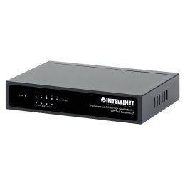 INTELLINET SWITCH GIGABIT 5XPOE PASSTHROUGH ZASILANY POE LUB AC, 68W 561082