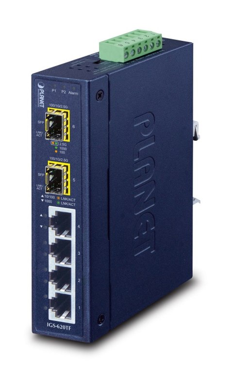 Switch Planet IGS-620TF (4x 10/100/1000Mbps)