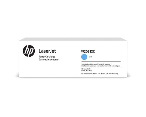 Toner HP 415XH LaserJet (W2031XC) cyan