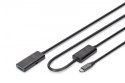 Digitus Kabel przedłużający aktywny USB-C - USB-A, USB 3.2 Gen1 5Gbps, 10m
