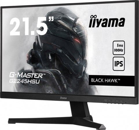 IIYAMA Monitor 22 cale G2245HSU-B2 IPS,FHD,100Hz,1ms,2xUSB,300cd