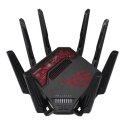 ASUS ROG Rapture GT-BE19000 router bezprzewodowy Multi-Gigabit Ethernet Trójpasmowy (2,4 GHz / 5 GHz / 6 GHz) Czarny, Czerwony