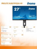 IIYAMA Monitor 27 cali XUB2797QSU-B1 IPS,HDMI,DP,100Hz,QHD,HAS(150mm),1ms, 2xUSB(3.2),2x2W,ADAPTIVE SYNC,FlickerFree /5y/