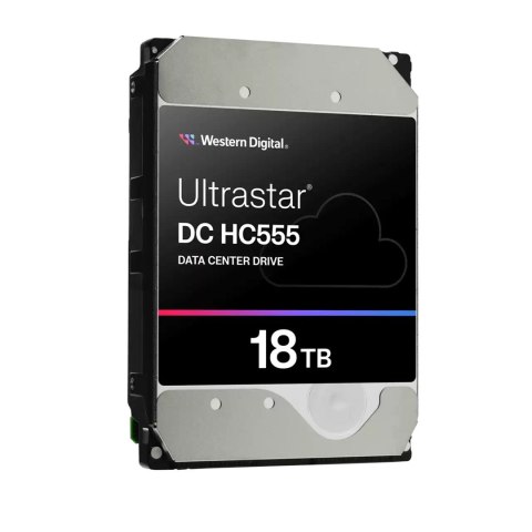 Dysk serwerowy HDD Western Digital Ultrastar DC HC555 WUH722018CLE6L4 (18 TB; 3.5"; SATA)