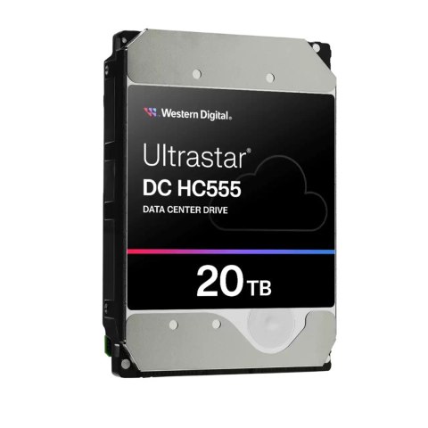 Dysk serwerowy HDD Western Digital Ultrastar DC HC555 WUH722020CL5204 (20 TB; 3.5"; SAS)