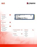 Kingston Dysk SSD NV3 4TB M.2 2280 PCI-e 4.0 NVMe 6000/5000