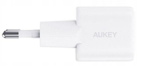AUKEY PA-B1L White Omnia II Mini ładowarka sieciowa 1xUSB-C PowerDelivery 30W 5A
