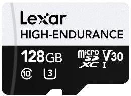 Lexar Karta microSD High Endurance 128GB C10 A1 U1 V30 100/45MB/s