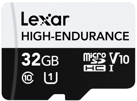 Lexar Karta microSD High Endurance 32GB C10 A1 U1 V10 100/30MB/s