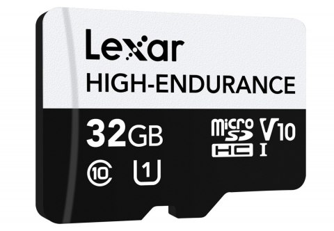 Lexar Karta microSD High Endurance 32GB C10 A1 U1 V10 100/30MB/s