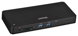 UNITEK PRZEŁĄCZNIK KVM 4K HUB USB 11 PORTÓW