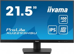 IIYAMA Monitor 22 cale XU2293HSU-B7,IPS,100Hz,FHD,HDMI,DP,300cd