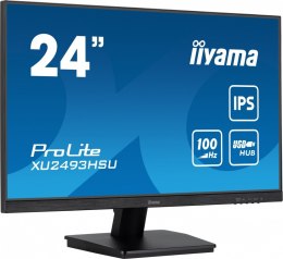 IIYAMA Monitor 24 cale XU2493HSU-B7,IPS.HDMI.DP.2x2W.USBx2,300cd