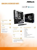 ASRock Płyta główna B860M LIVEMIXER WIFI s1 851 4DDR5 mATX