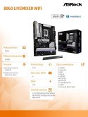 ASRock Płyta główna 860 LIVEMIXER WIFI s1851 4DDR5 ATX
