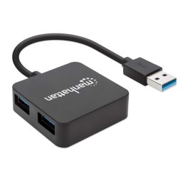 Adapter Hub USB3.0 4Port MANHATTAN [bk]