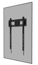 Neomounts Uchwyt ścienny LEVEL-750 (XL, 100 kg, portrait, kickstand)