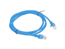 PATCHCORD KAT.5E UTP 1.5M NIEBIESKI FLUKE PASSED LANBERG 10-PACK