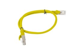 PATCHCORD KAT.6 UTP 0.5M ŻÓŁTY FLUKE PASSED LANBERG 10-PACK