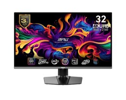 MSI Monitor 31.5 cala MPG 321URX QD-OLED QD-OLED/LED/UHD/Flat/240Hz/czarny