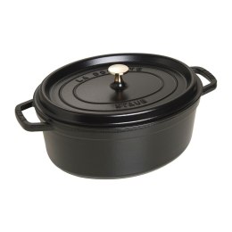 Garnek żeliwny owalny STAUB 40509-319-0 - czarny 5.5 ltr