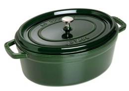 Garnek żeliwny owalny STAUB 40509-365-0 - zielony 5.5 ltr