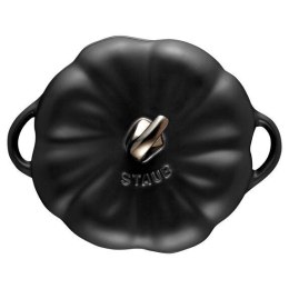 Mini garnek ZWILLING STAUB 40508-549-0 Mini Cocotte Pumpkin okrągły dynia - czarny 700ml