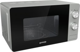 Gorenje MO17E1S kuchenka mikrofalowa Czarny, Stal nierdzewna Mikrofalówka Solo Poza zakresem 17 l 700 W