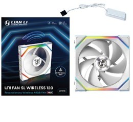 Lian Li UNI FAN SL Wireless 120 Obudowa komputera Wentylator 12 cm Biały 1 szt.