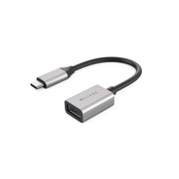 HYPER HD425D-GL kabel USB USB 3.2 Gen 2 (3.1 Gen 2) 0,0176 m USB C USB A Czarny, Srebrny