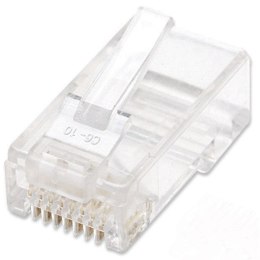 Techly IWP-JAR-C5RTY wtyczka RJ45 Przezroczysty