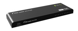 Techly IDATA HDMI2-4K8HDR rozgałęziacz telewizyjny HDMI 8x HDMI