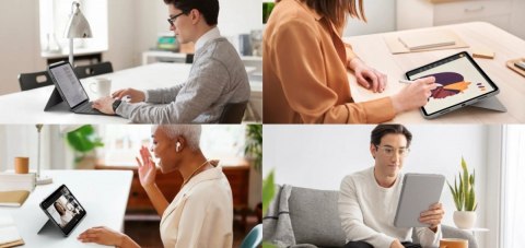 Logitech Combo Touch US iPad Pro 12,9'' 5th Gen Grey