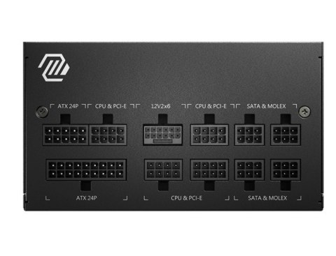 MSI Zasilacz MAG A750GL PCIE5 II 750 W 80PLUS GOLD F.MODULAR