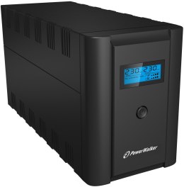 PowerWalker VI 1200 LCD/FR Technologia line-interactive 1,2 kVA 600 W 4 x gniazdo sieciowe