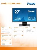 IIYAMA Monitor 27 cali T2752MSC-B1AG 10 PKT. POJ,IPS,HDMI,DP,2x1W,7H,2xUSB, 400cd/m2,AG-(Anti Glare)