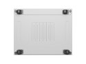 Lanberg Szafa instalacyjna rack stojąca 19 cali 27U 800x1000 drzwi perforowane LCD szara (Flat pack)