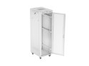 Lanberg Szafa instalacyjna rack stojąca 19 cali 42U 600x800 drzwi perforowane LCD szara (Flat pack)
