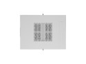 Lanberg Szafa instalacyjna rack stojąca 19 cali 42U 600x800 drzwi perforowane LCD szara (Flat pack)