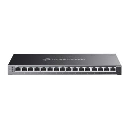 TP-Link TL-SG2016P łącza sieciowe L2/L3/L4 Gigabit Ethernet (10/100/1000) Obsługa PoE Czarny