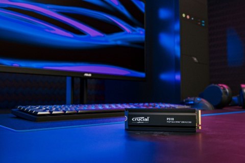 Crucial Dysk SSD P310 2TB M.2 NVMe PCIe 4.0 2280 radiator