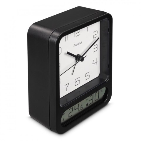 Hama Budzik Pag termometr higrometr Czarny