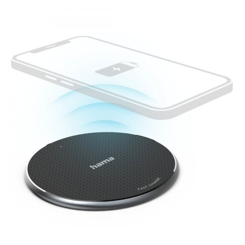 Hama Ładowarka indukcyjna 10W Czarna