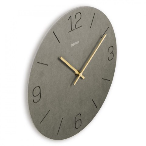 Hama Zegar ścienny 30cm Crete MDF