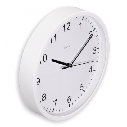 Hama Zegar ścienny Elba 25 cm Biały