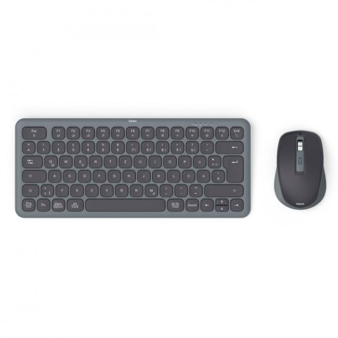 Hama Zestaw klawiatura i mysz WKM-500 Czarno-szara
