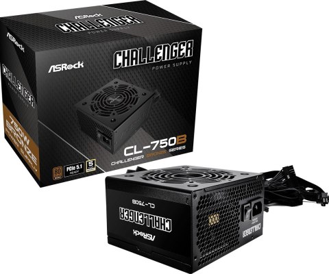 ASRock Zasilacz CL-750B 750W 80PLUS BRONZE