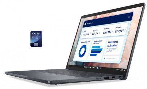 Dell Laptop Dell Pro 14 Premium PA14250 W11P Ultra 5 236V/16GB/512GB/14.0 FHD+ 400nit/Arc/FgrPr/Cams&Mic/WLAN+BT/BcklKb/3C/vPro/3YPS 